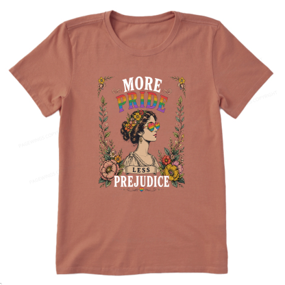Pagewings More Pride Less Prejudice Unisex Classic T-shirt