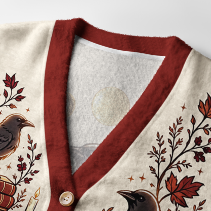 Pagewings Just One More Chapter Light Knit Unisex Cardigan Sweaters