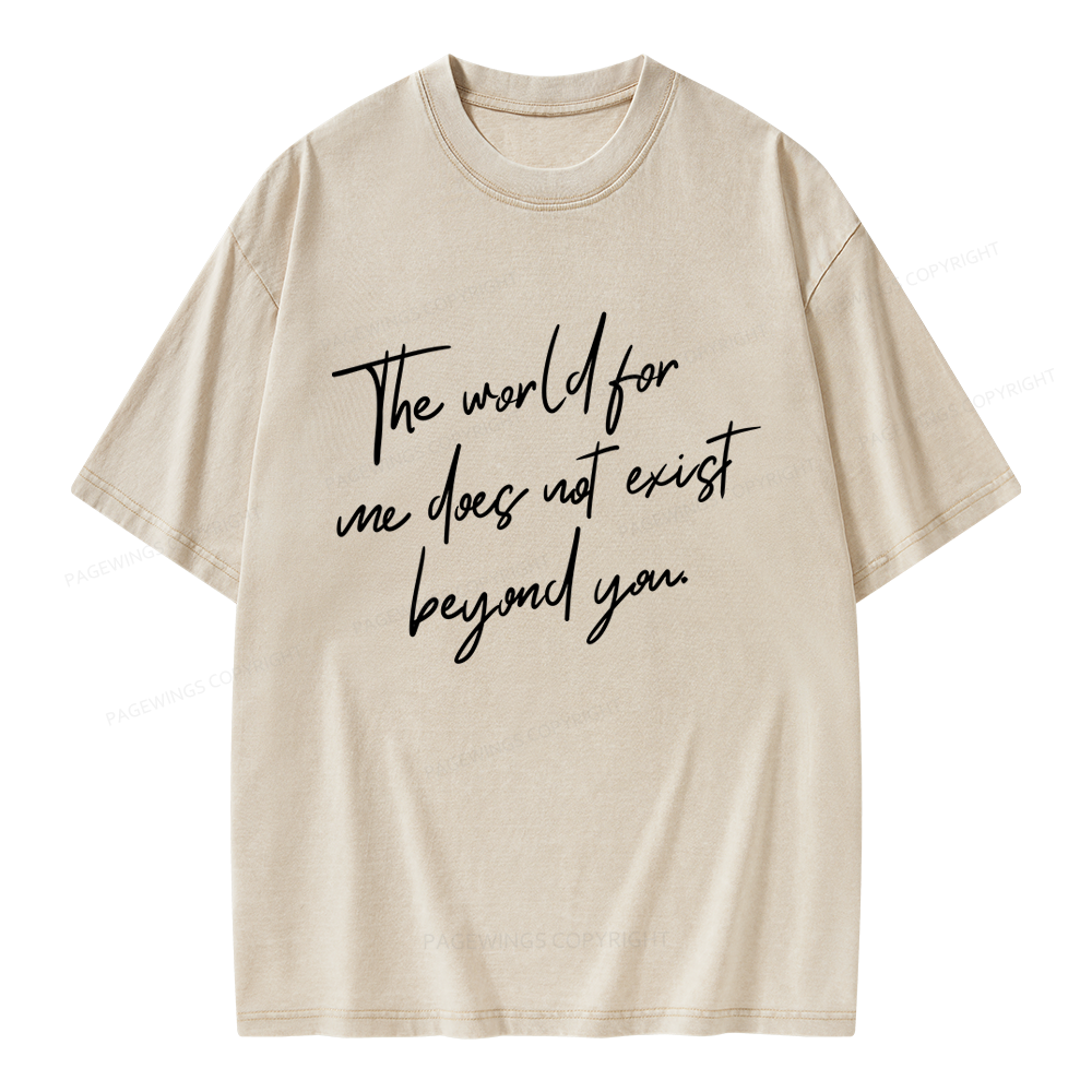Pagewings Fantasy Reading Unisex Washed T-shirt