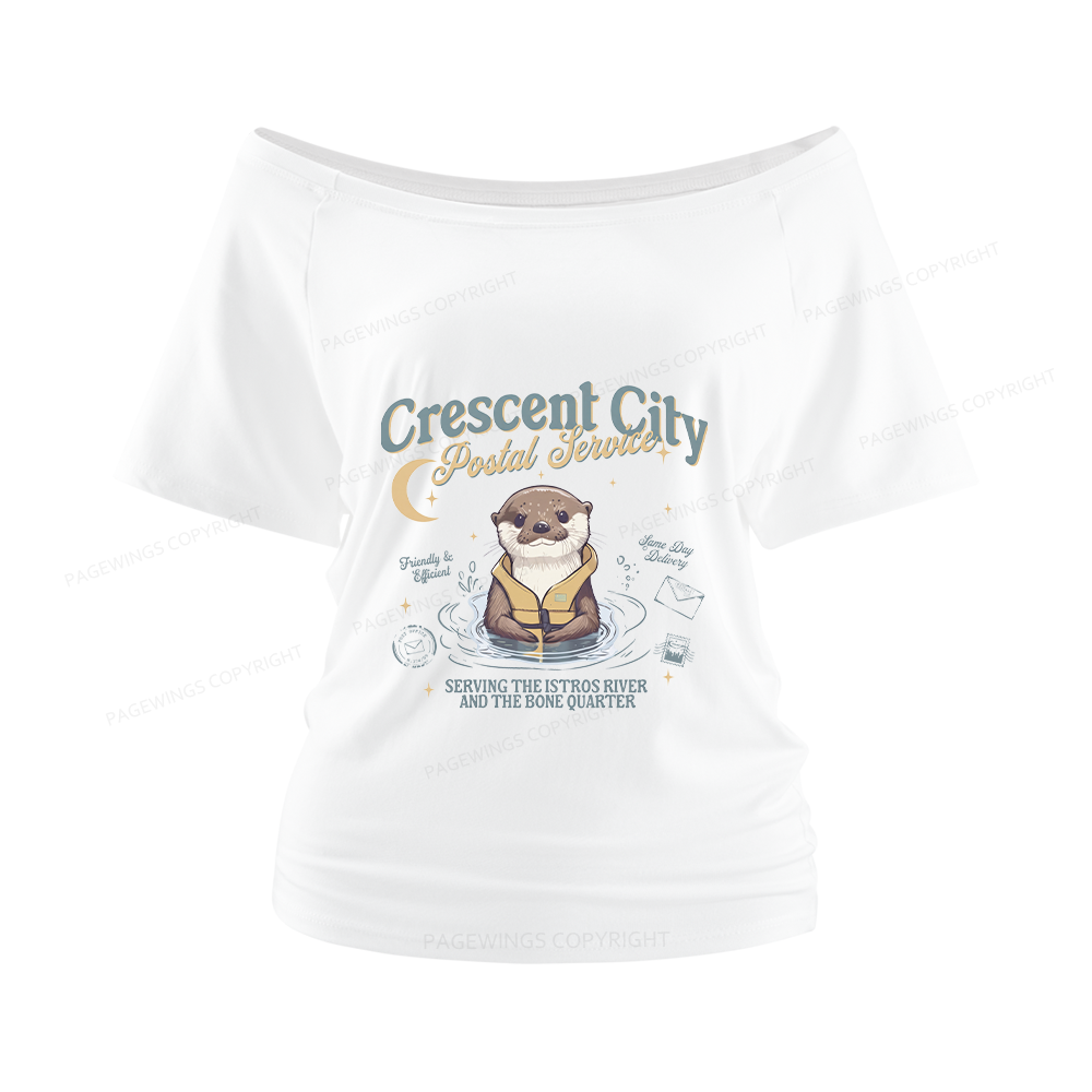 Pagewing Reading Fantasy Bookish Women Off Shoulder T-shirts