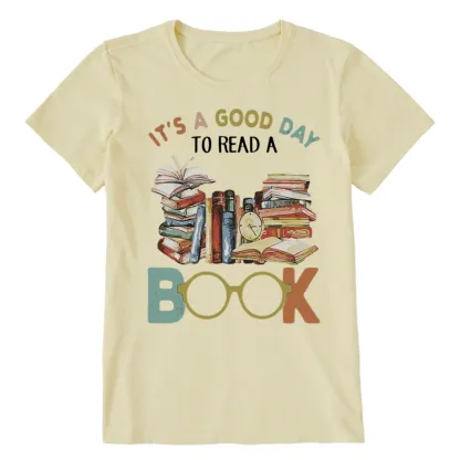 Pagewings It’s a Good Day to Read a Book Unisex Classic T-shirt