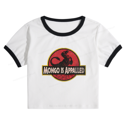 Pagewings Sci-Fi Book Lover Baby Tee Cropped Ringer T-Shirt