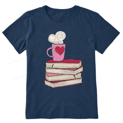 Pagewing Valentine's Day Gift for the Book Lover Unisex Classic T-shirt