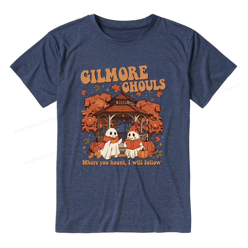 Pagewings Gilmore Ghouls Unisex Heather T-Shirt