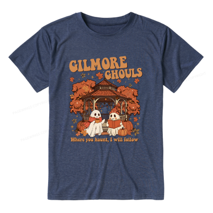 Pagewings Gilmore Ghouls Unisex Heather T-Shirt