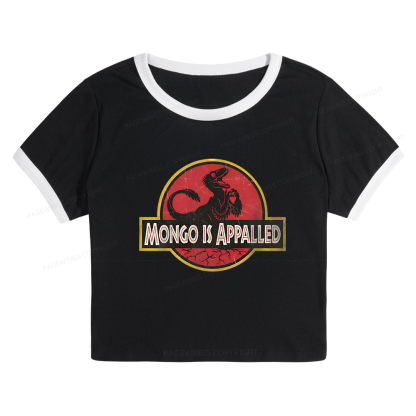 Pagewings Sci-Fi Book Lover Baby Tee Cropped Ringer T-Shirt