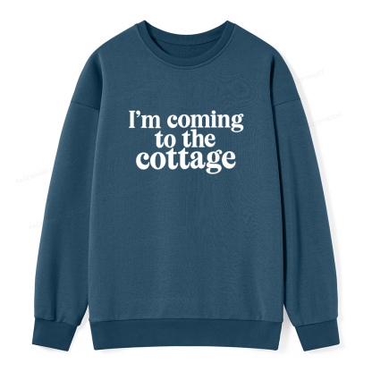 Pagewings I'm Coming To The Cottage Unisex Classic Sweatshirt