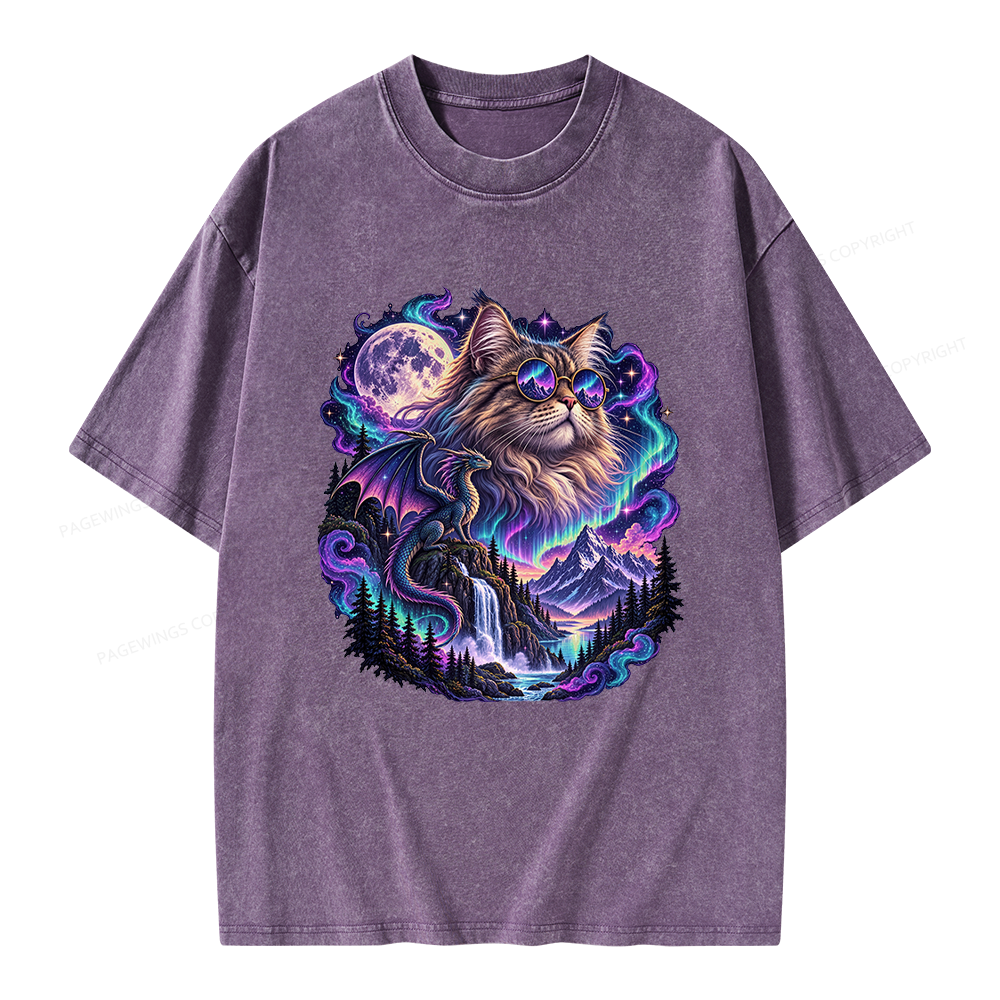 Pagewings Sci Fi Bookish Unisex Washed T-shirt
