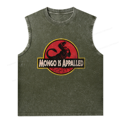 Pagewings Mongo Is Appalled Unisex Washed Tank Top
