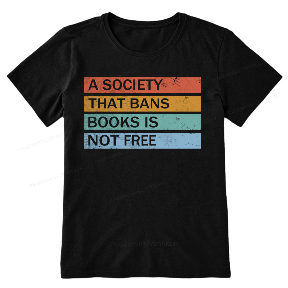 Pagewings Banned Books Shirt Read Banned Books Unisex Classic T-shirt