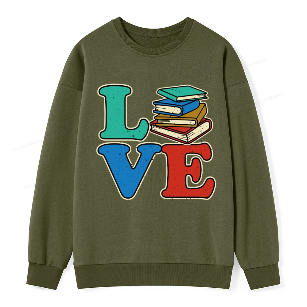Pagewings Book Lovers Unisex Classic Sweatshirt