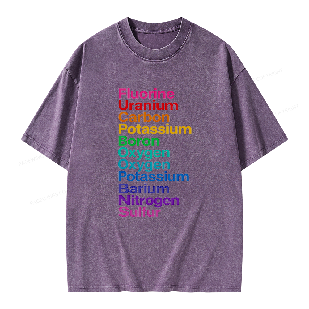 Pagewings Fuck Book Bans Unisex Washed T-shirt