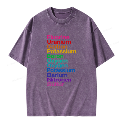 Pagewings Fuck Book Bans Unisex Washed T-shirt