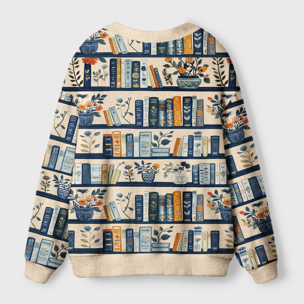 Pagewings Bookish Vibe Light Knit Unisex Cardigan Sweaters