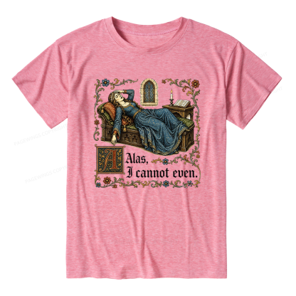 Pagewings Medieval Book Lover Unisex Heather T-Shirt