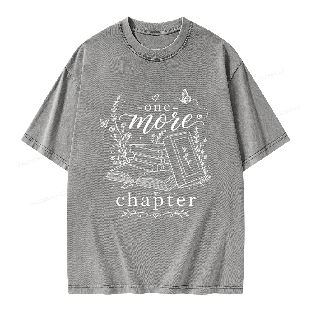 Pagewings Book Lover Unisex Washed T-shirt