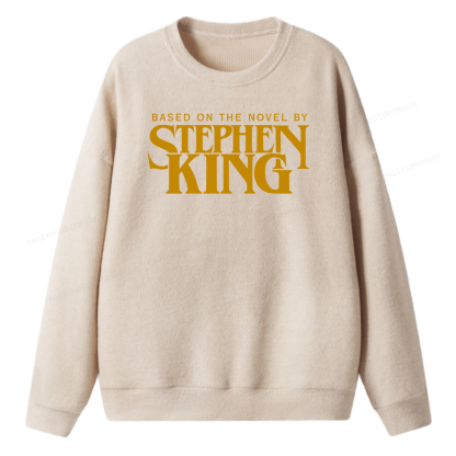 Pagewings Based On A Novel By Stephen King Unisex Knit Sweatshirt