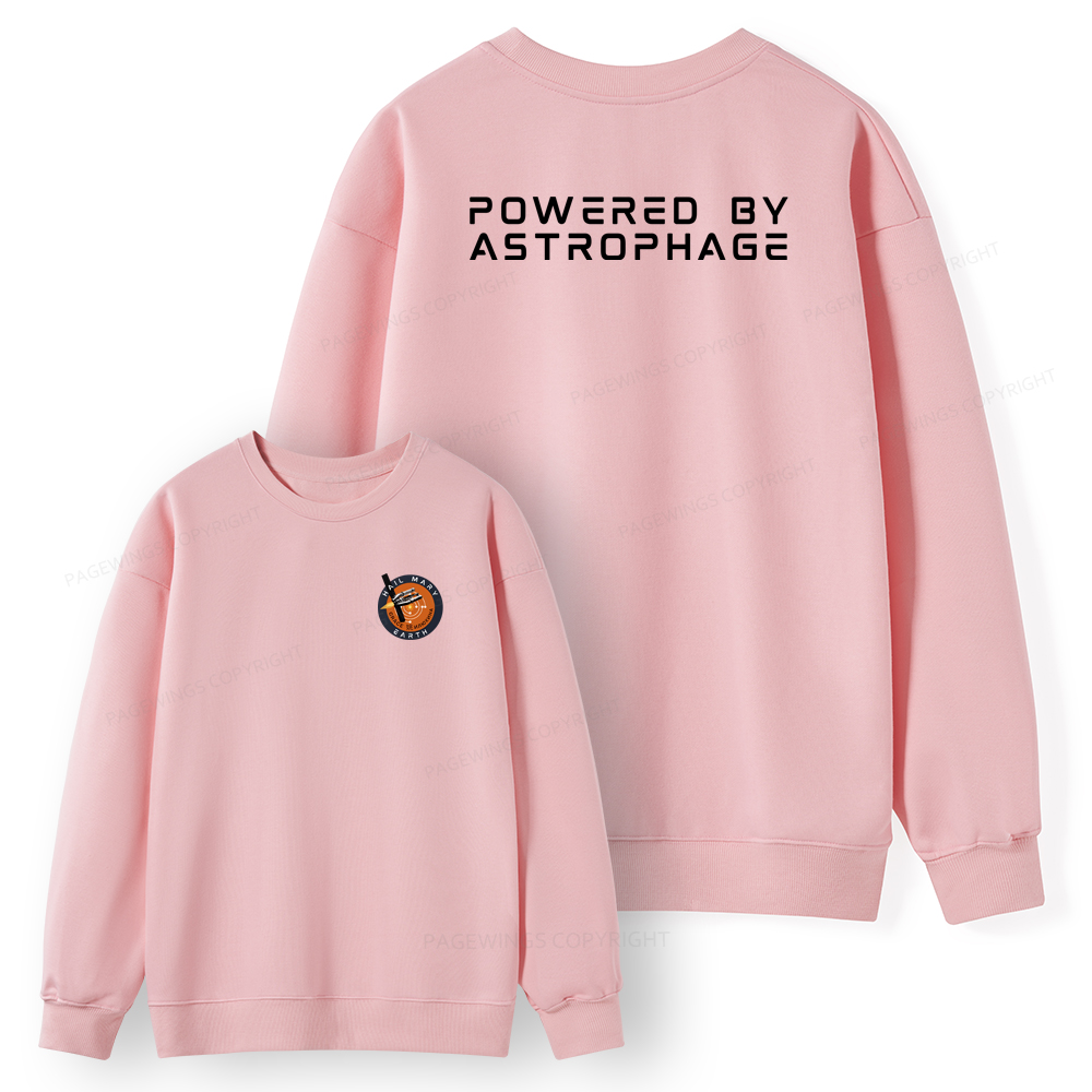 Pagewings Powered By Astrophage Unisex Classic Sweatshirt