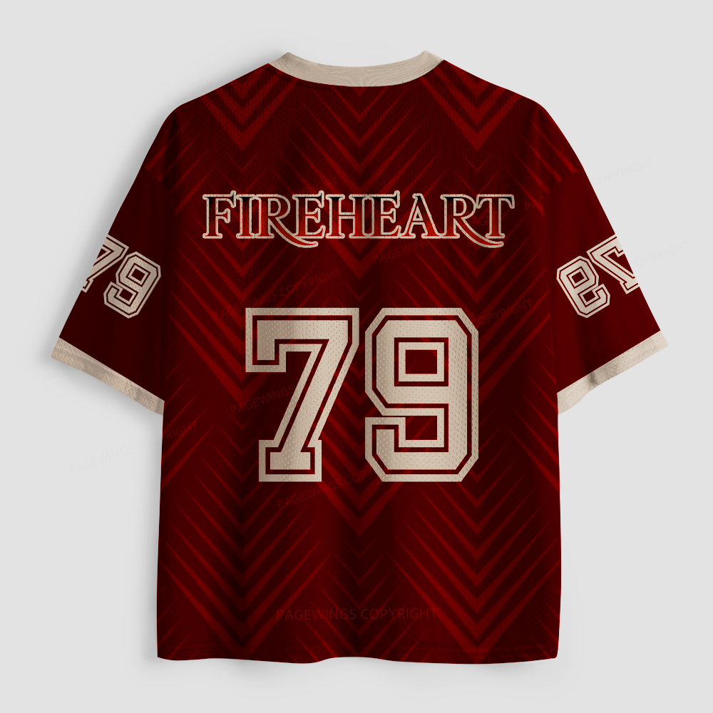 Pagewings Fantasy Bookworm Unisex Mesh Jersey