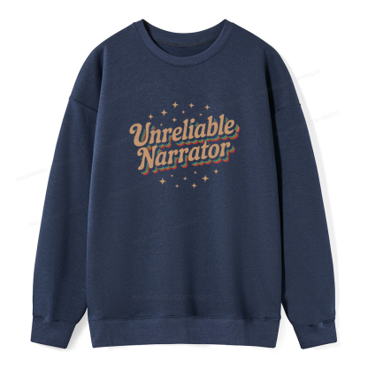 Pagewings Unreliable Narrator Unisex Classic Sweatshirt