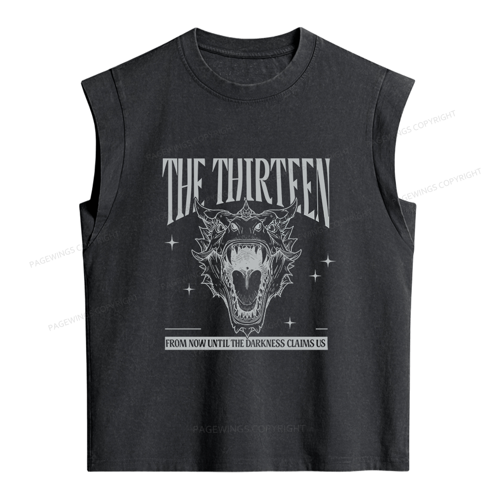  Pagewings Fantasy Bookish Women's Washed Tank Top