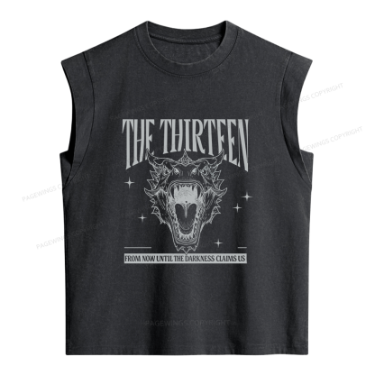 Pagewings Fantasy Bookish Women's Washed Tank Top
