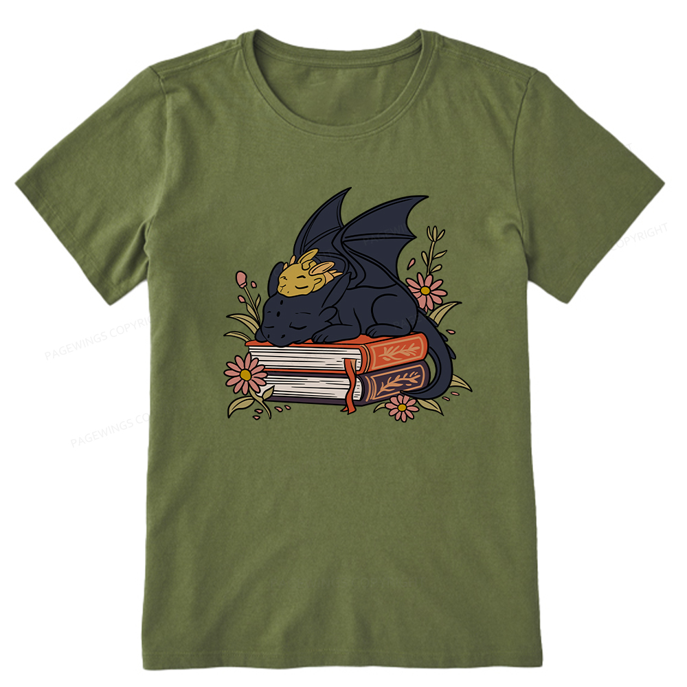 Pagewings Dragon Book Unisex Classic T-shirt
