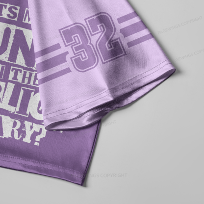 Pagewings What’s More Punk Than The Public Library Women's Cropped Jersey