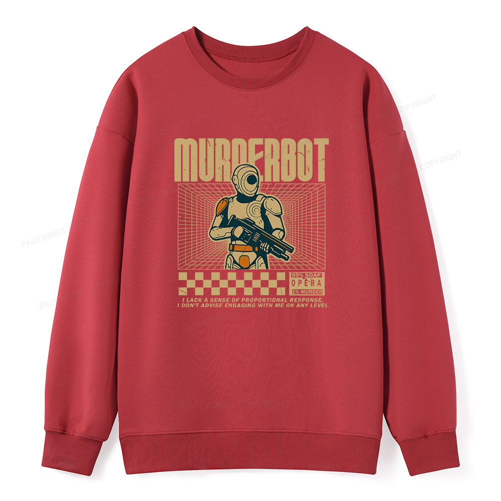 Pagewings Sci-Fiction Robot Hobby Unisex Classic Sweatshirt