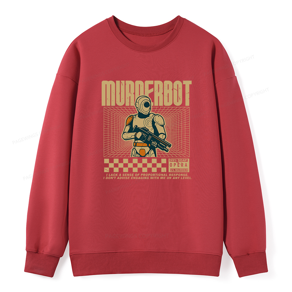 Pagewings Sci-Fiction Robot Hobby Unisex Classic Sweatshirt