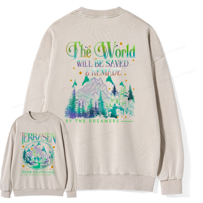 Pagewings Terrasen Unisex Washed Sweatshirt