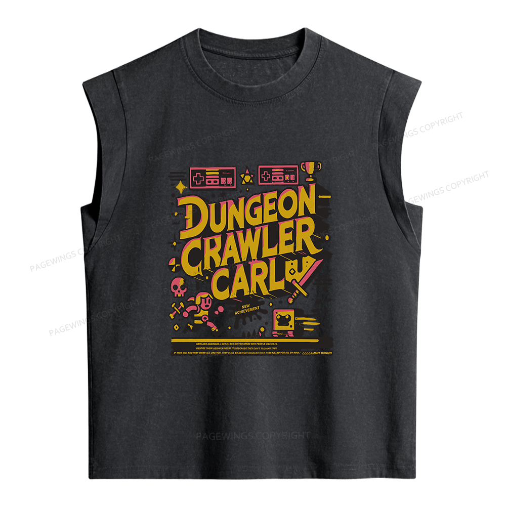 Pagewings Book New Achievement Women's Washed Tank Top