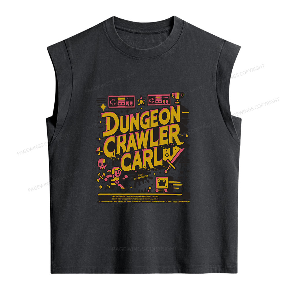 Pagewings Book New Achievement Women's Washed Tank Top