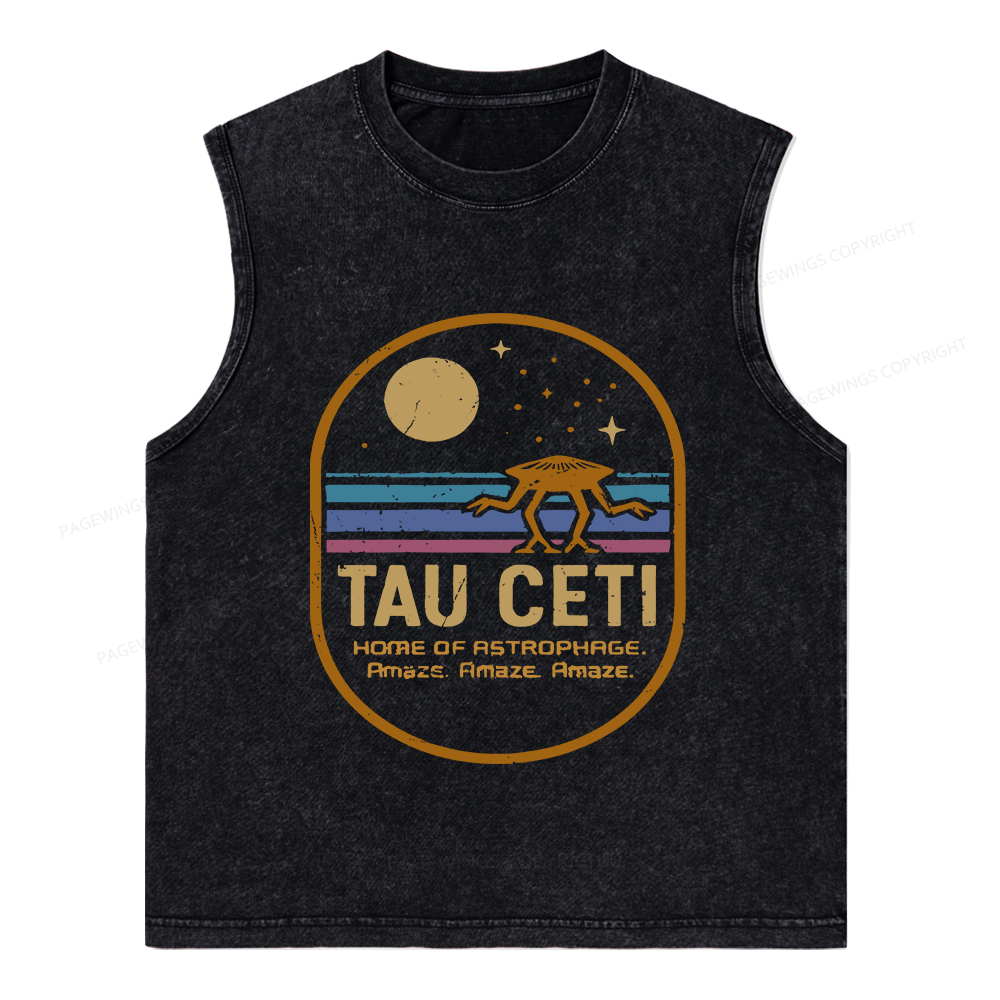 Pagewings Amaze Unisex Washed Tank Top