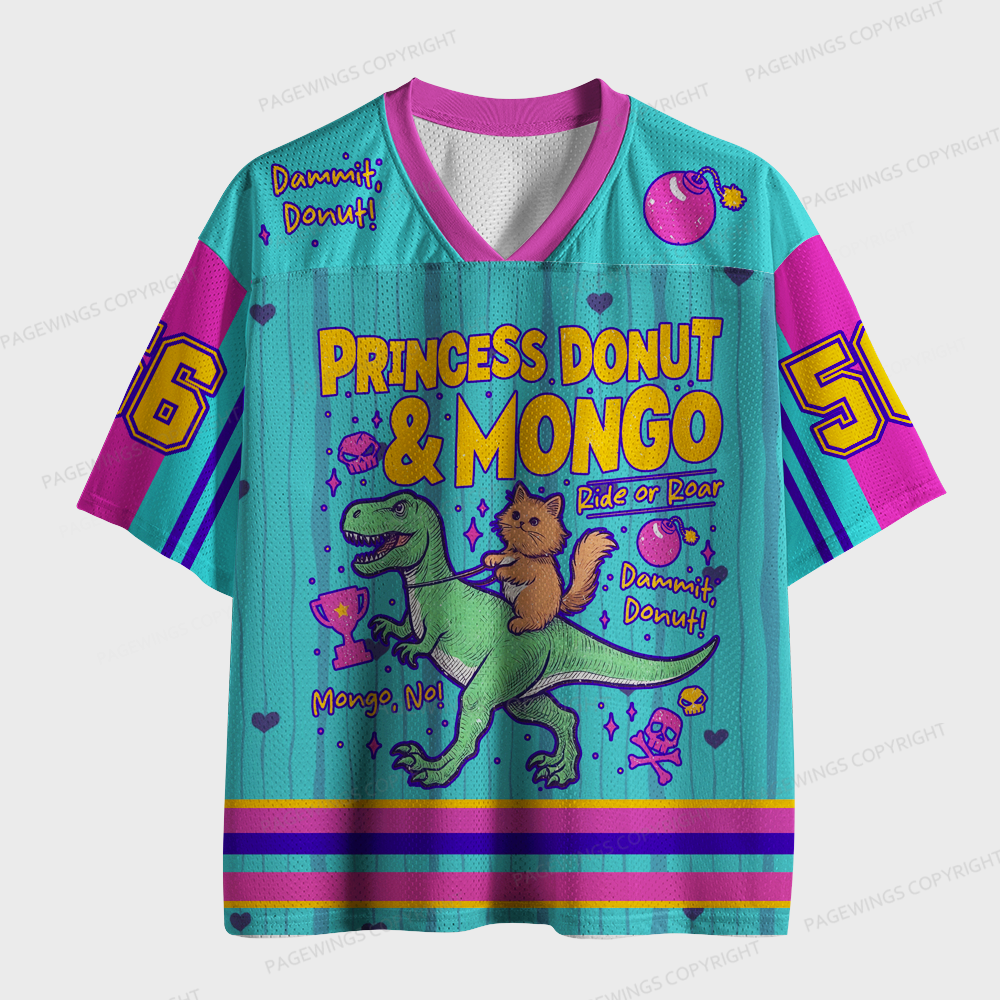 Pagewings Sci-Fi Book Lover Unisex Mesh Jersey