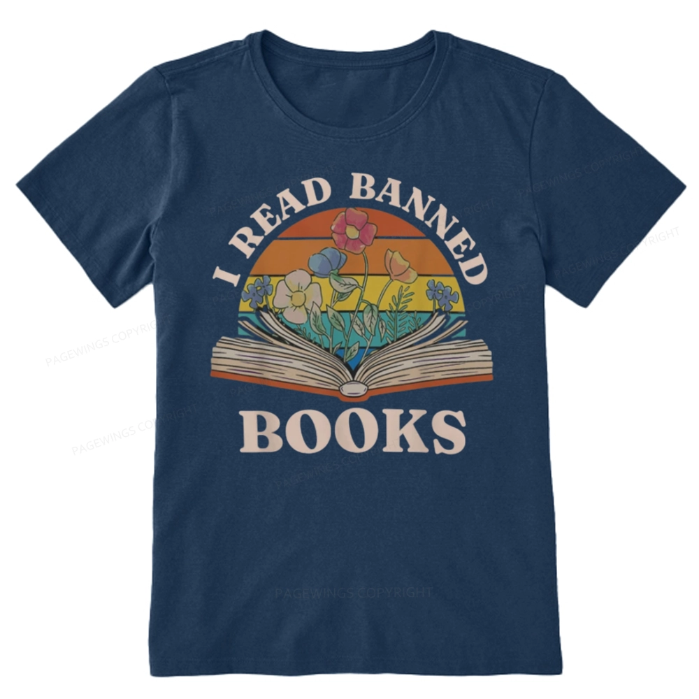 Pagewings I Read Banned Books Unisex Classic T-shirt