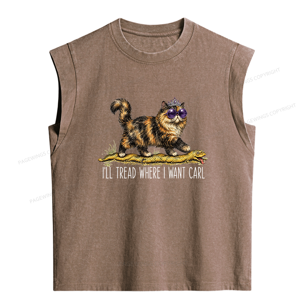 Pagewings Sci-Fi Reading Women's Washed Tank Top