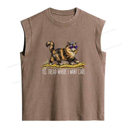 Pagewings Sci-Fi Reading Women's Washed Tank Top
