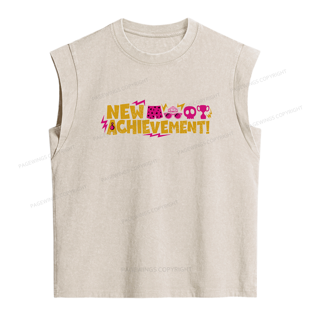Pagewings Sci Fi Book Lover Women's Washed Tank Top