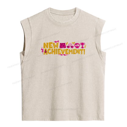 Pagewings Sci Fi Book Lover Women's Washed Tank Top