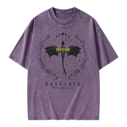 Pagewings Basgiath War College Unisex Washed T-shirt