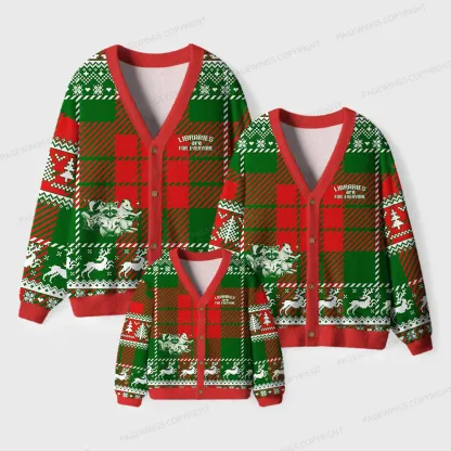 Pagewings Libraries For Everyone Unisex Ugly Cardigan Sweaters