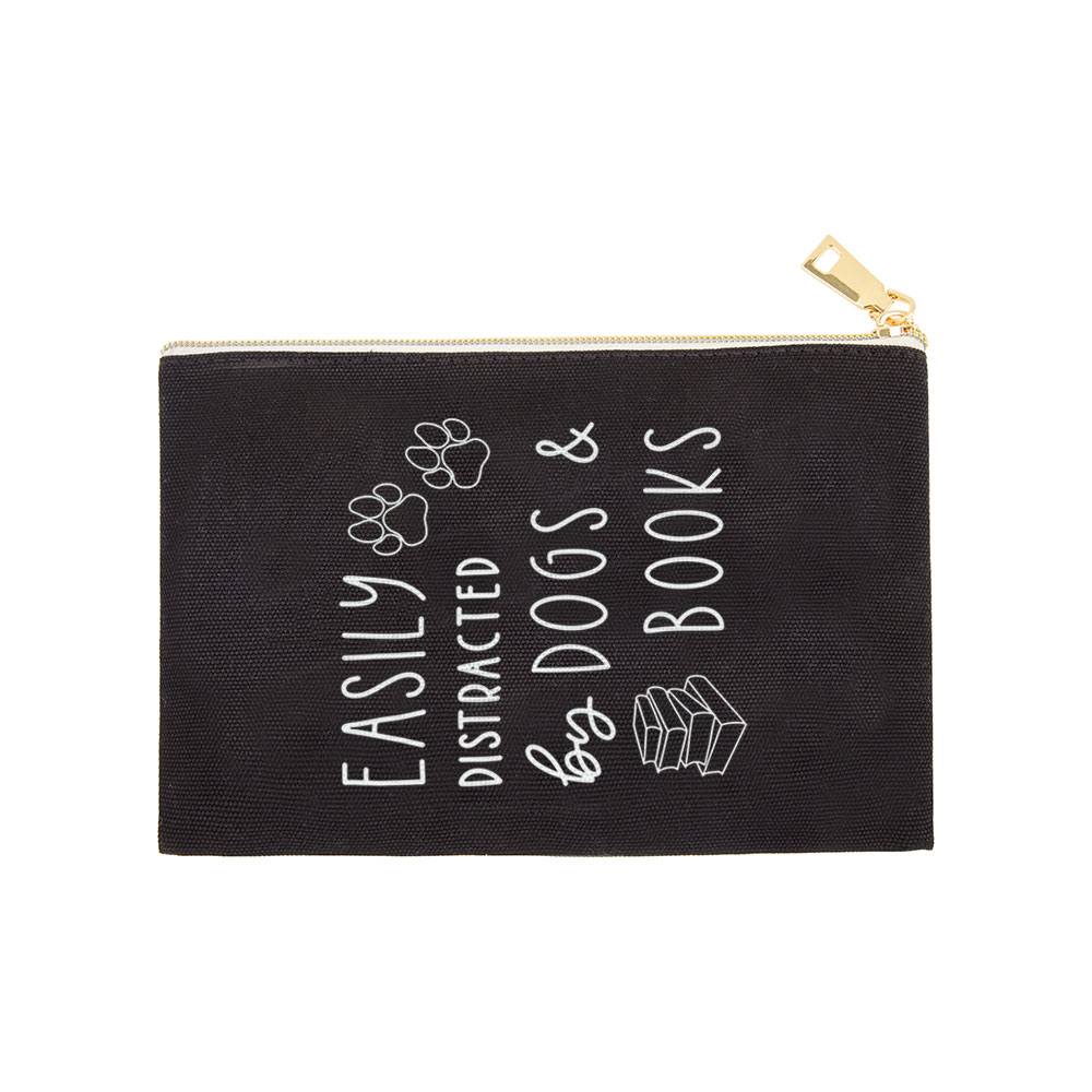 Pagewings Dogs And Books Pouch