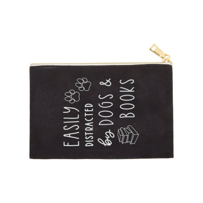 Pagewings Dogs And Books Pouch