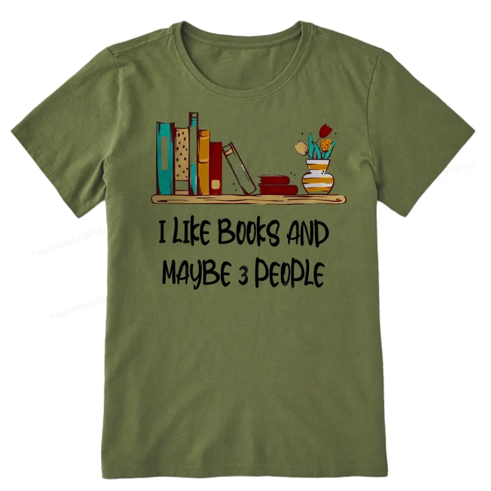 Pagewings  I Like Books World Unisex Classic T-shirt