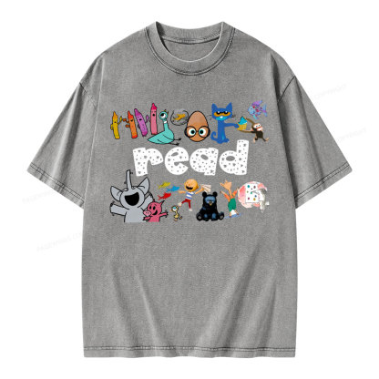 Pagewings Teacher Life Shirt, Teacher Shirt Unisex Washed T-shirt