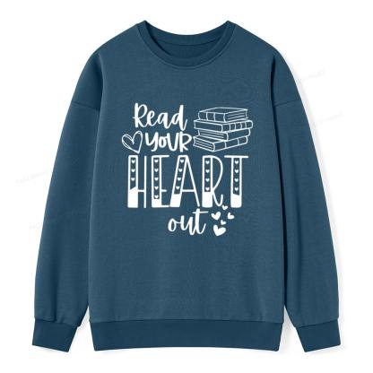 Pagewings Valentine Sweatshirt Read Your Heart Unisex Classic Sweatshirt