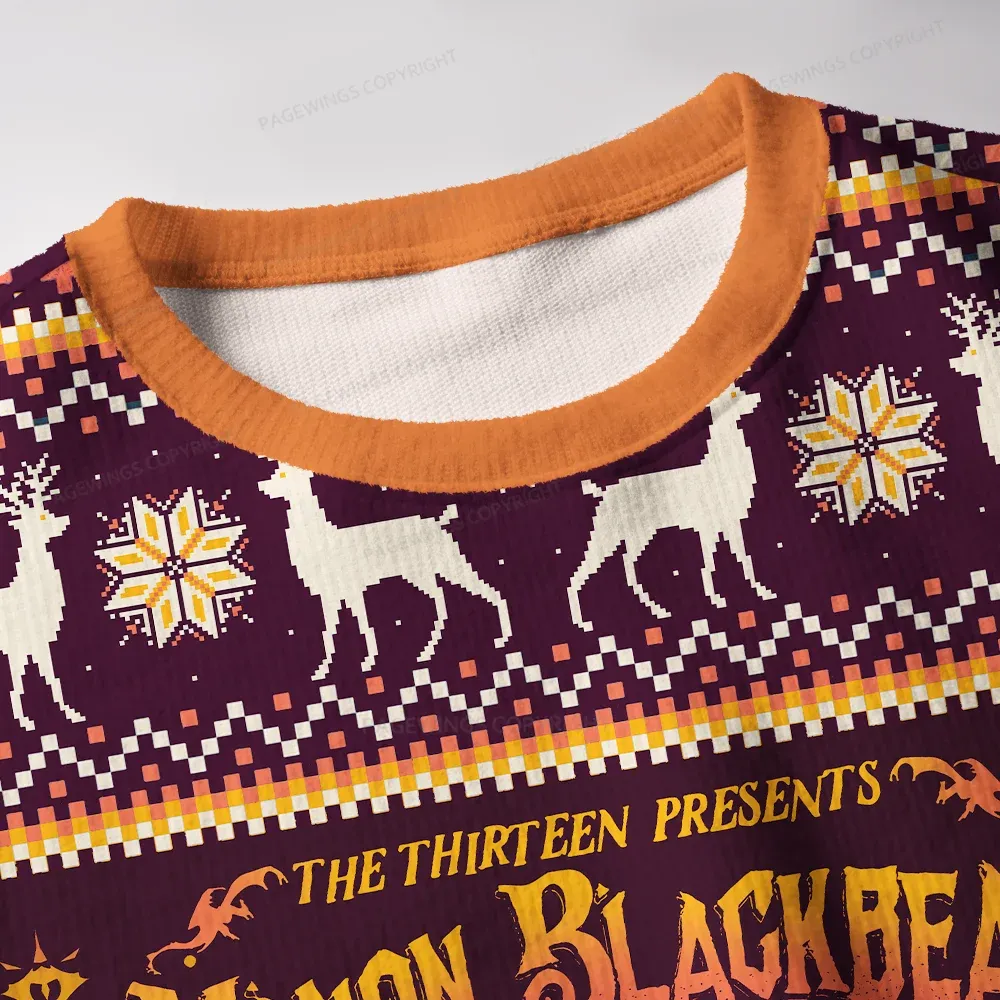 Pagewings  The Thirteen Unisex Ugly Knit Sweatshirt