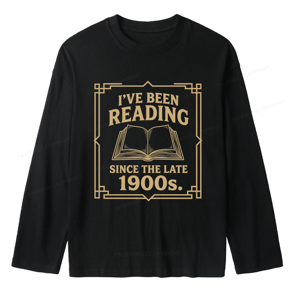 Pagewings I’ve Been Reading Unisex Lightweight Long Sleeve T-Shirt