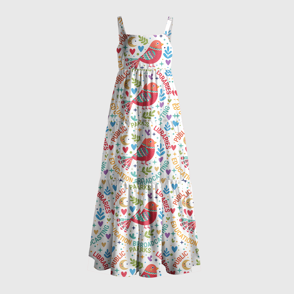Pagewings Public Library Maxi Dress